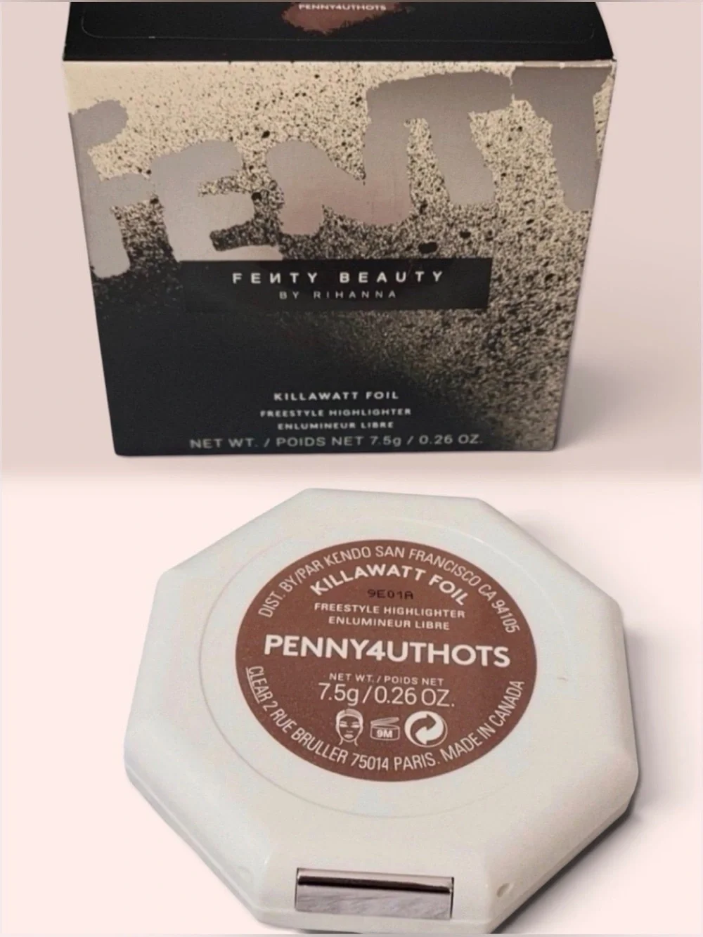 Fenty Beauty by Rihanna Killawatt Foil Freestyle Highlighter in Penny4uthots NIB